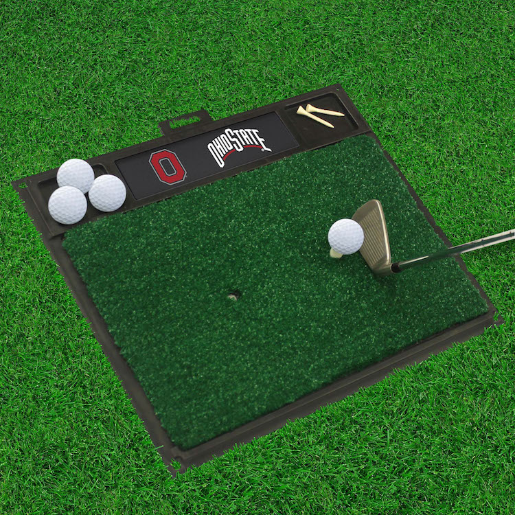 Ohio State Buckeyes Golf Hitting Mat