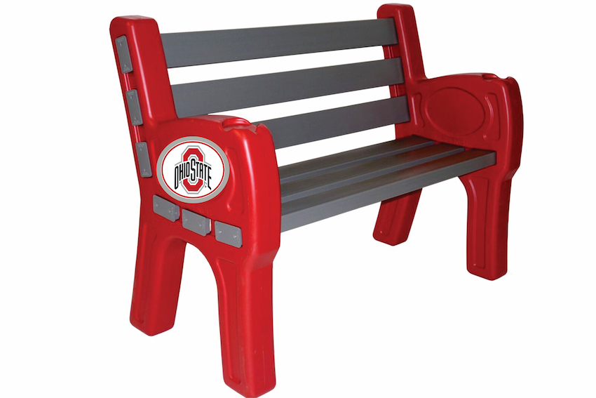 Ohio State Buckeyes Park Bench