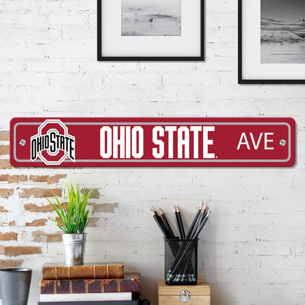 Ohio State Buckeyes Street Sign