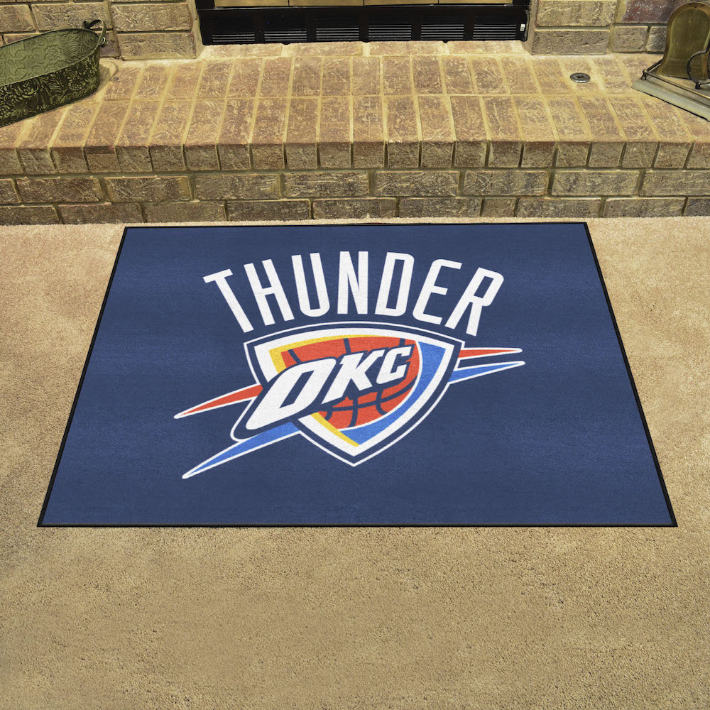 Oklahoma City Thunder ALL STAR 34 x 45 Floor Mat - 2nd Logo