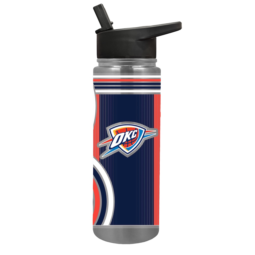 Oklahoma City Thunder COOL VIBES 24 oz Thirst Hydration Water Bottle