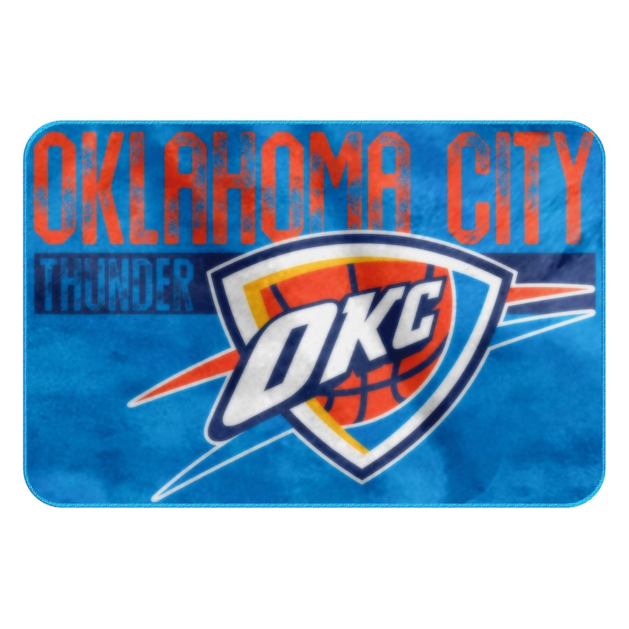 Oklahoma City Thunder Worn Out Foam Floor Mat