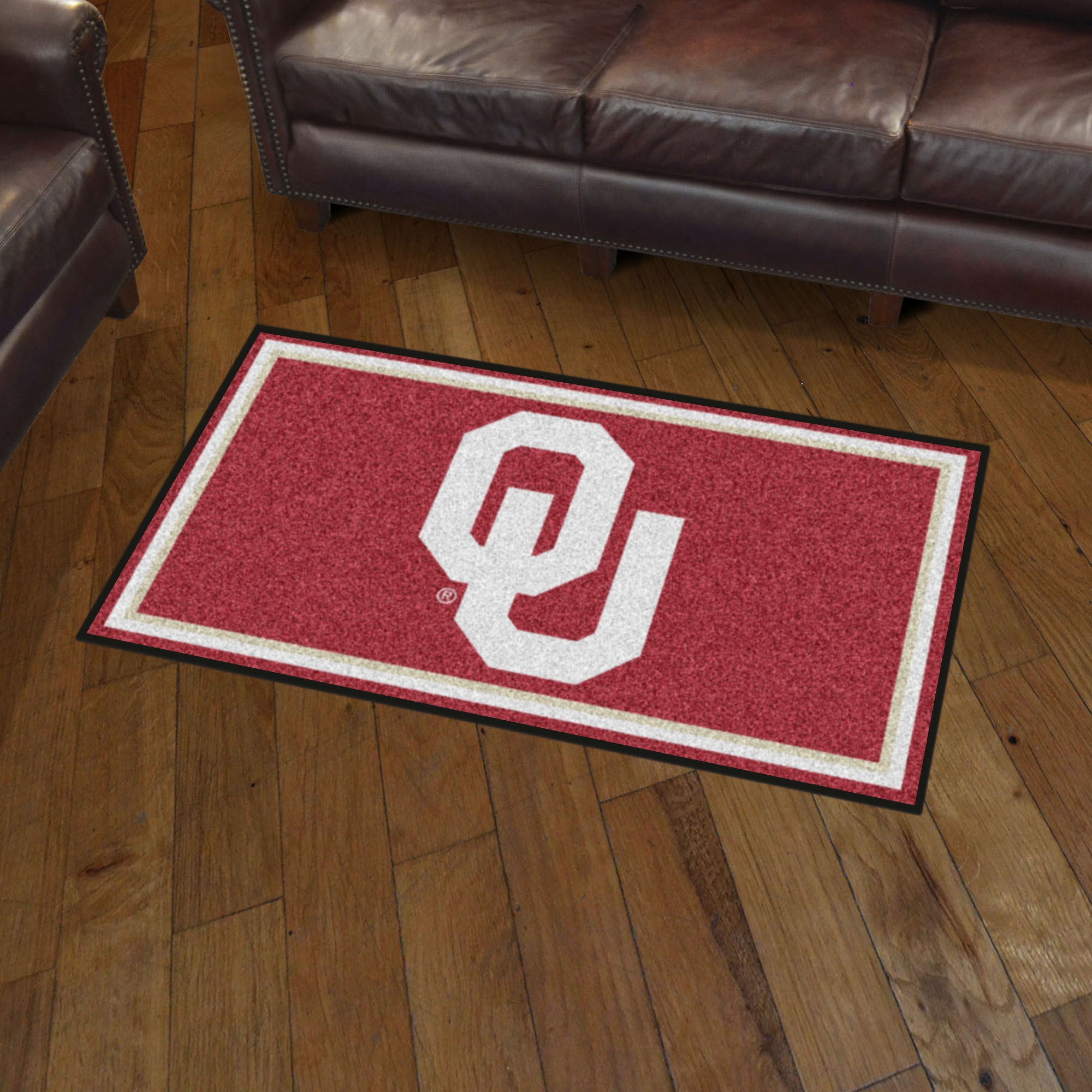 Oklahoma Sooners 3x5 Area Rug