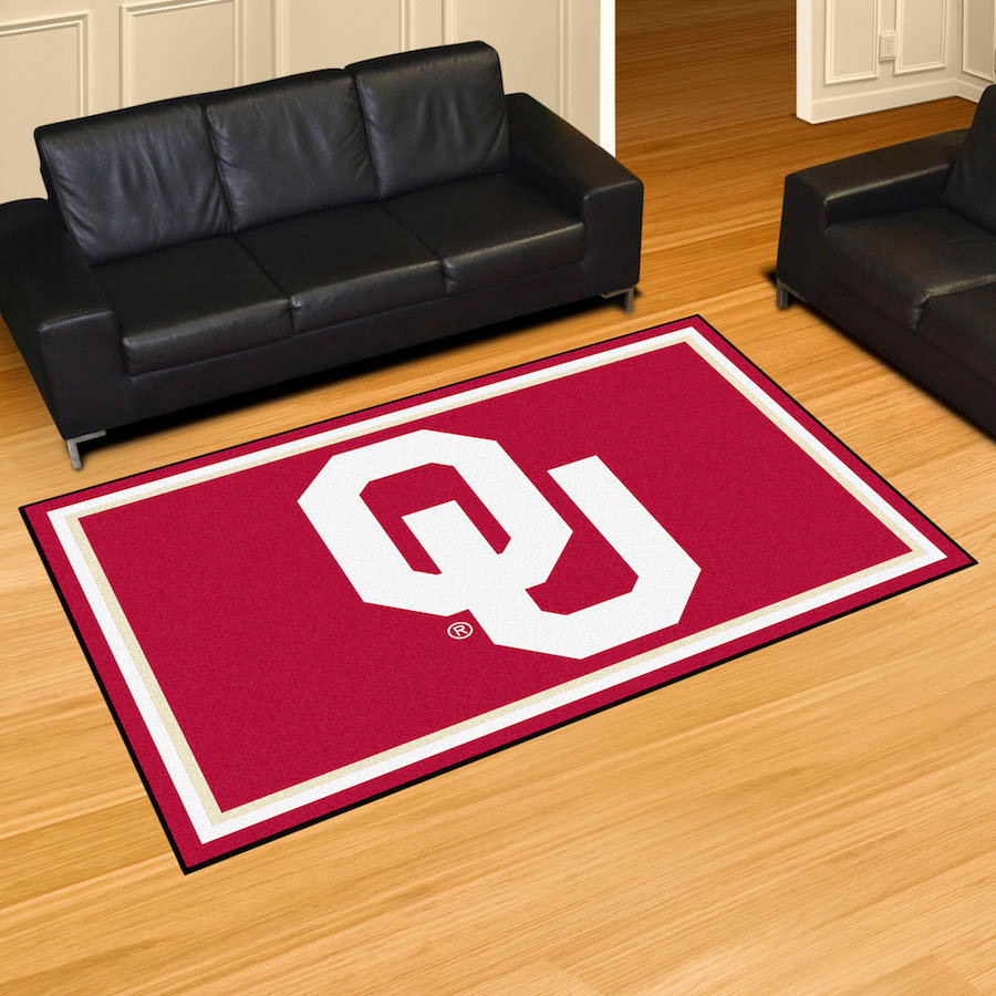 Oklahoma Sooners 5x8 Area Rug