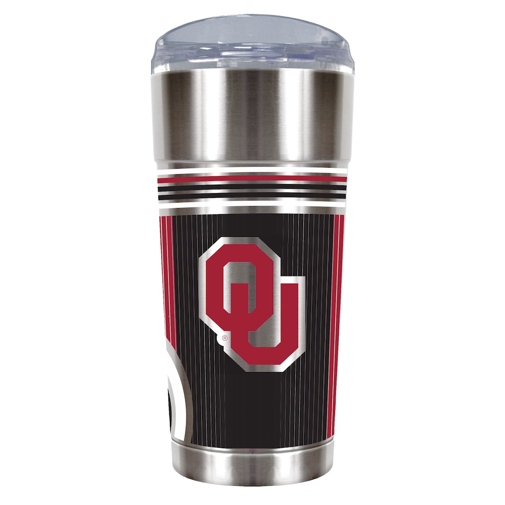 Oklahoma Sooners COOL VIBES 24 oz Eagle Travel Tumbler