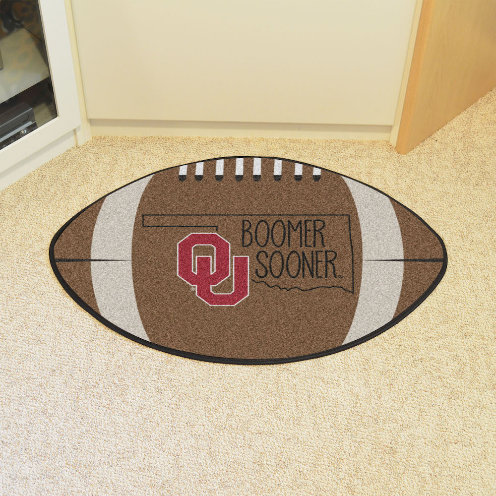 Oklahoma Sooners SOUTHERN STYLE 22 x 35 Football Mat