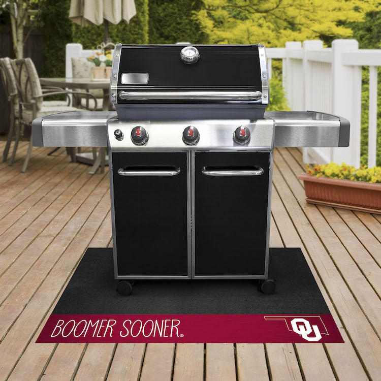 Oklahoma Sooners SOUTHERN STYLE Grill Mat