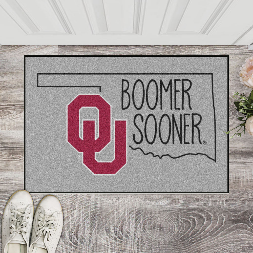 Oklahoma Sooners SOUTHERN STYLE 20 x 30 STARTER Floor Mat