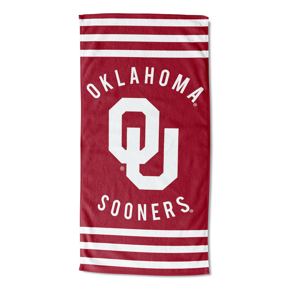 Oklahoma Sooners Beach Towel