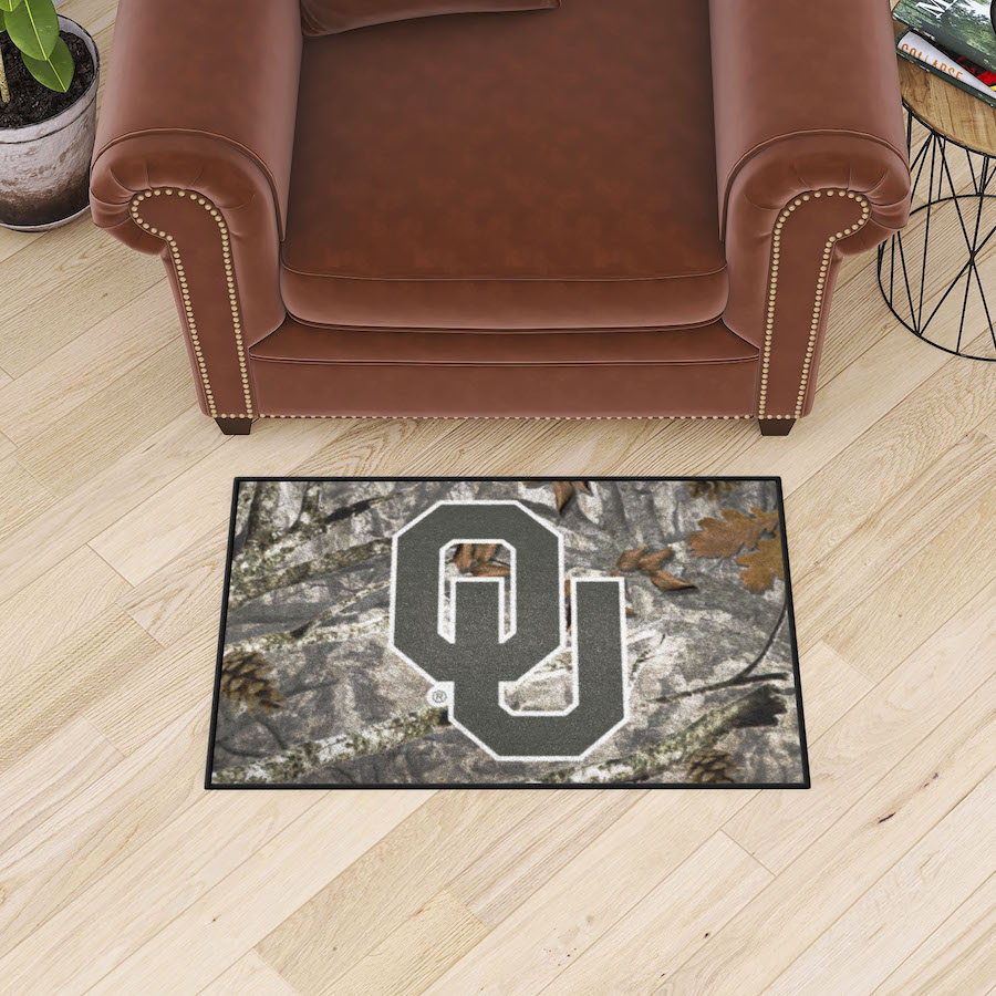 Oklahoma Sooners CAMO 20 x 30 Starter Floor Mat