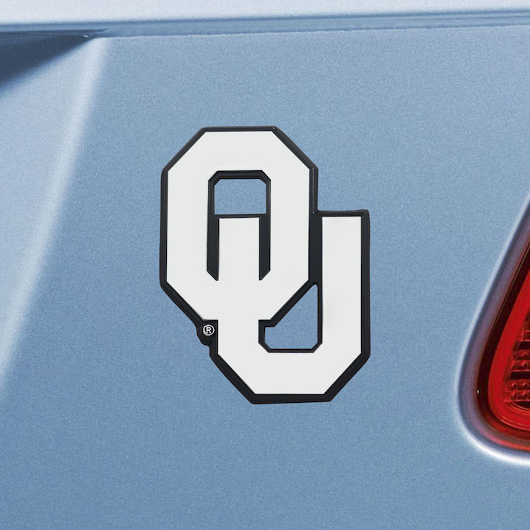 Oklahoma Sooners Metal Auto Emblem