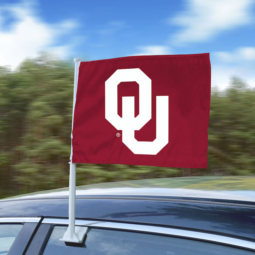 Oklahoma Sooners Car Flag