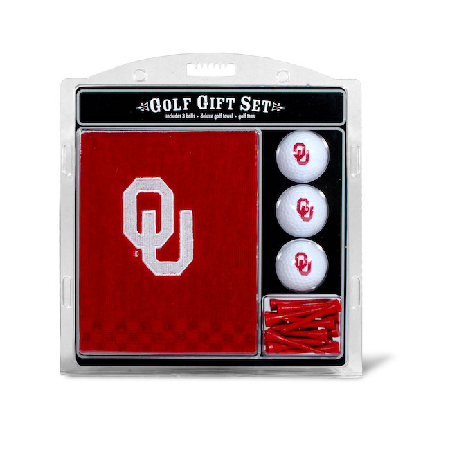 Oklahoma Sooners Premium Golf Gift Set