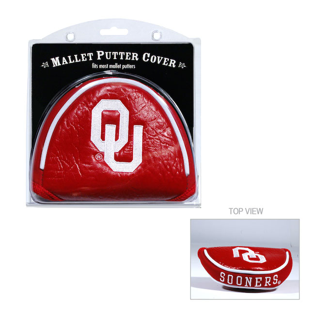 Oklahoma Sooners Mallet Putter Cover