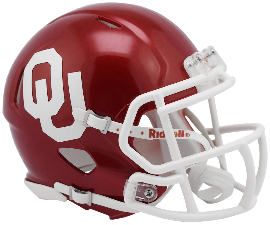 Oklahoma Sooners NCAA Mini SPEED Helmet by Riddell