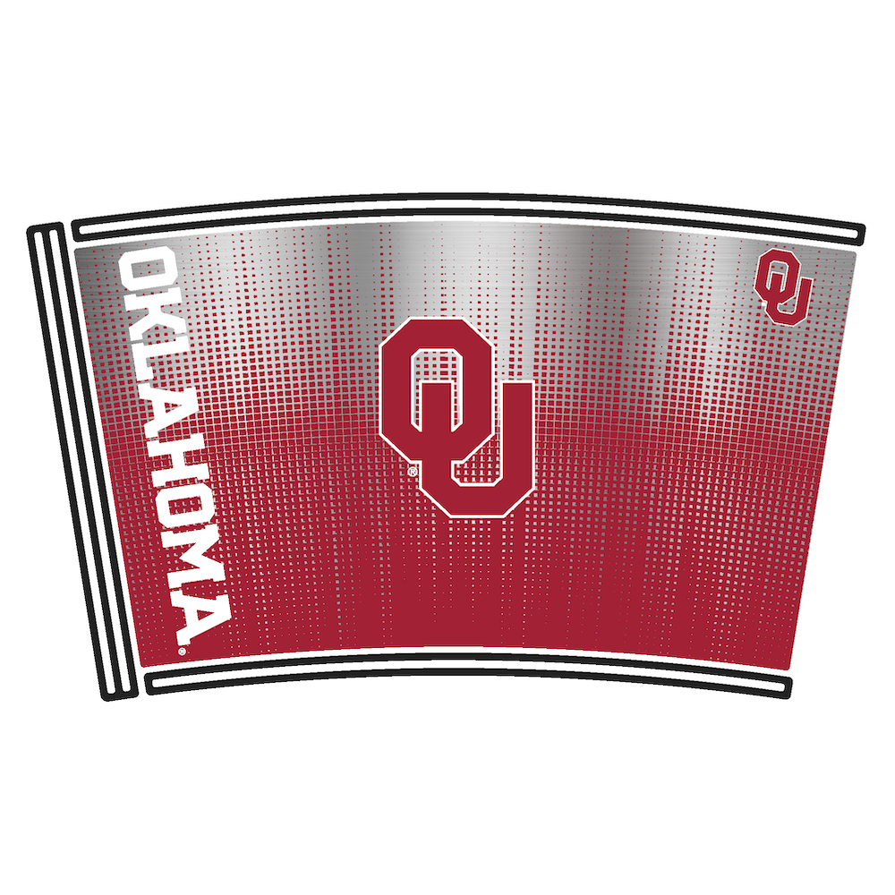 Oklahoma Sooners 18 oz ROADIE Travel Tumbler