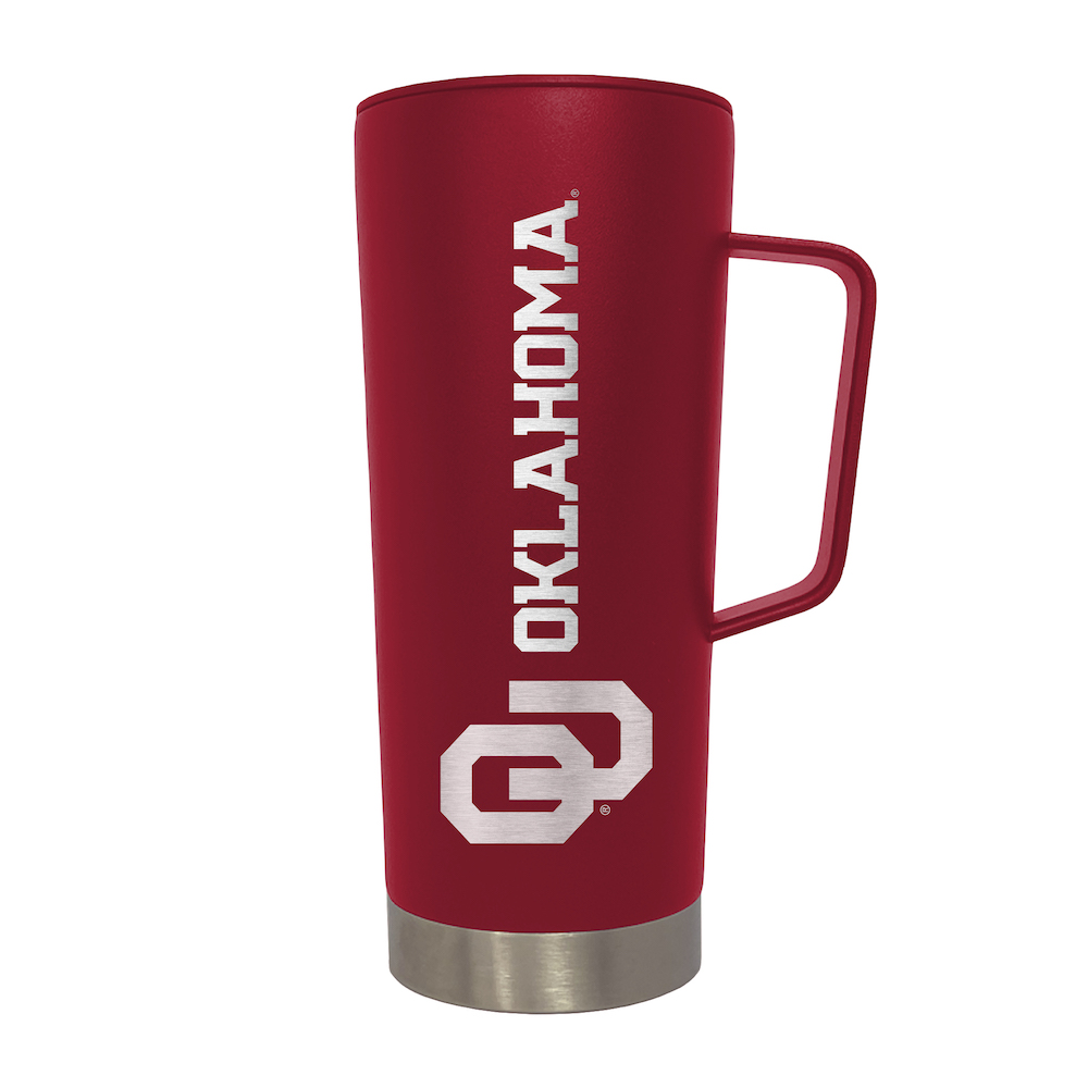 Oklahoma Sooners 18 oz ROADIE Tumbler With Handle