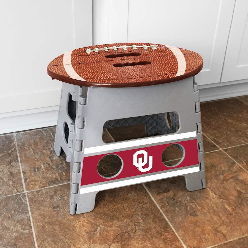 Oklahoma Sooners Folding Step Stool