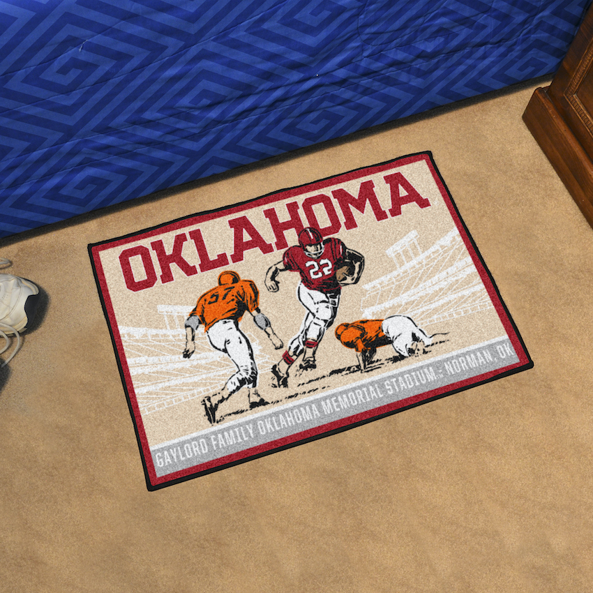 Oklahoma Sooners 20 x 30 TICKET Starter Floor Mat