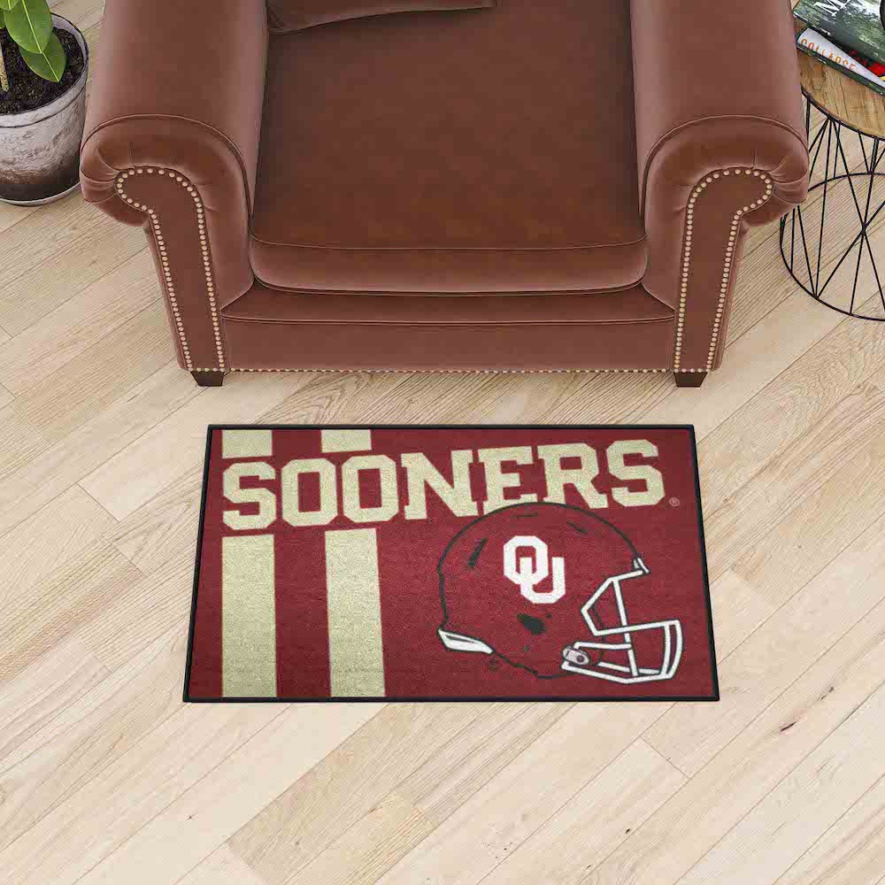 Oklahoma Sooners 20 x 30 Uniform STARTER Floor Mat