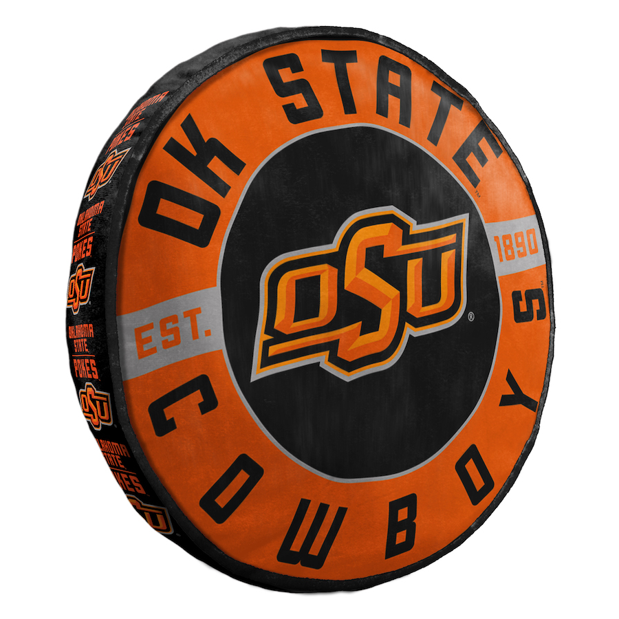 Oklahoma State Cowboys Travel Cloud Pillow - 15 inch