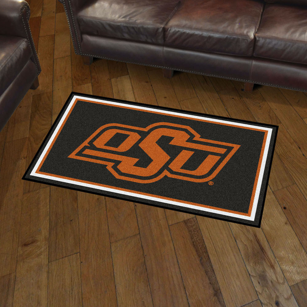 Oklahoma State Cowboys 3x5 Area Rug