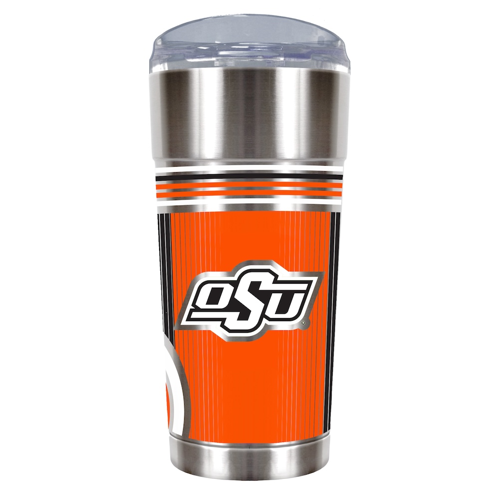 Oklahoma State Cowboys COOL VIBES 24 oz Eagle Travel Tumbler