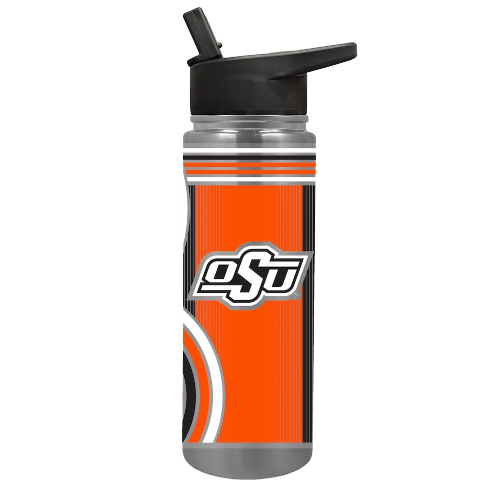 Oklahoma State Cowboys COOL VIBES 24 oz Thirst Hydration Water Bottle