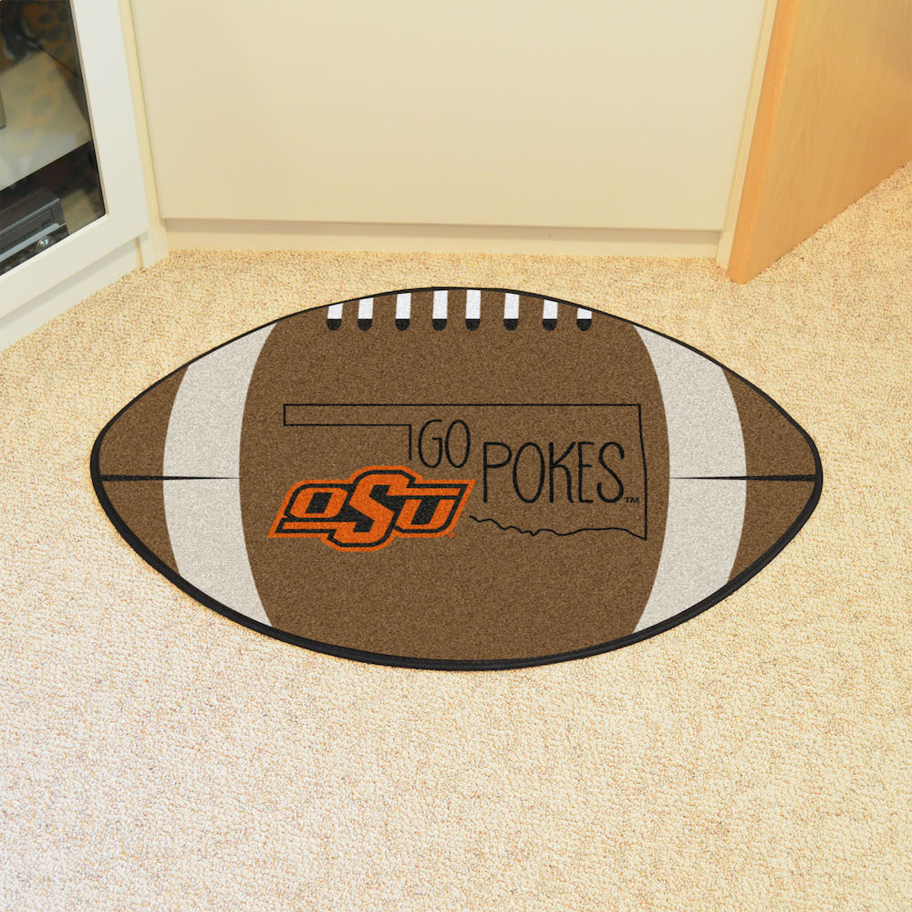 Oklahoma State Cowboys SOUTHERN STYLE 22 x 35 Football Mat