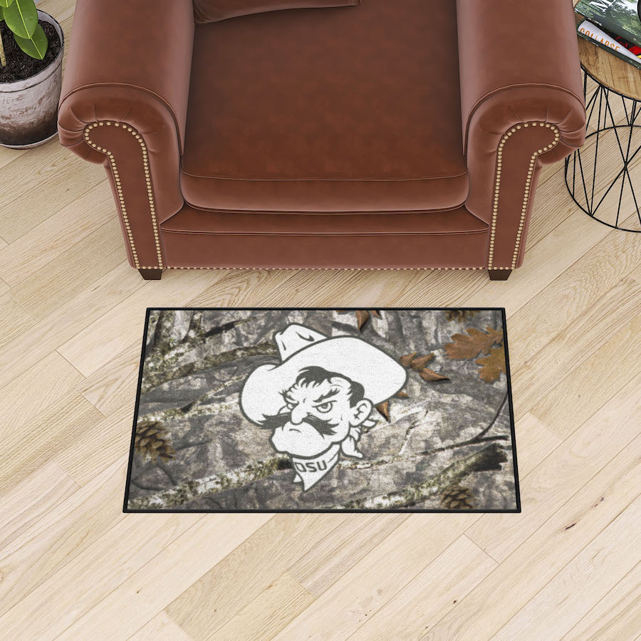 Oklahoma State Cowboys CAMO 20 x 30 Starter Floor Mat