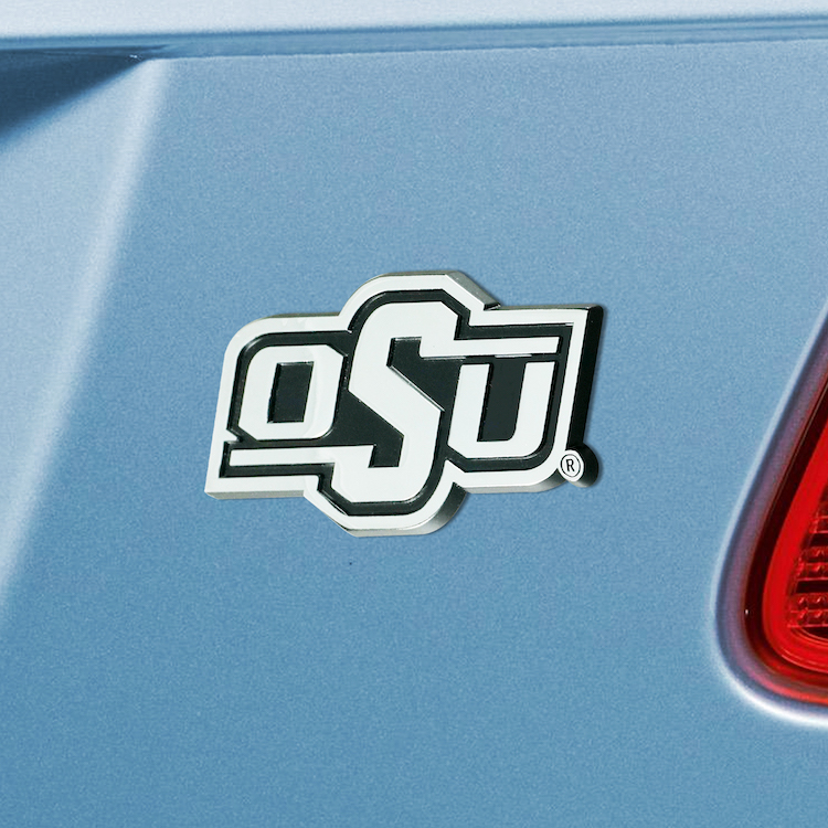 Oklahoma State Cowboys Metal Auto Emblem