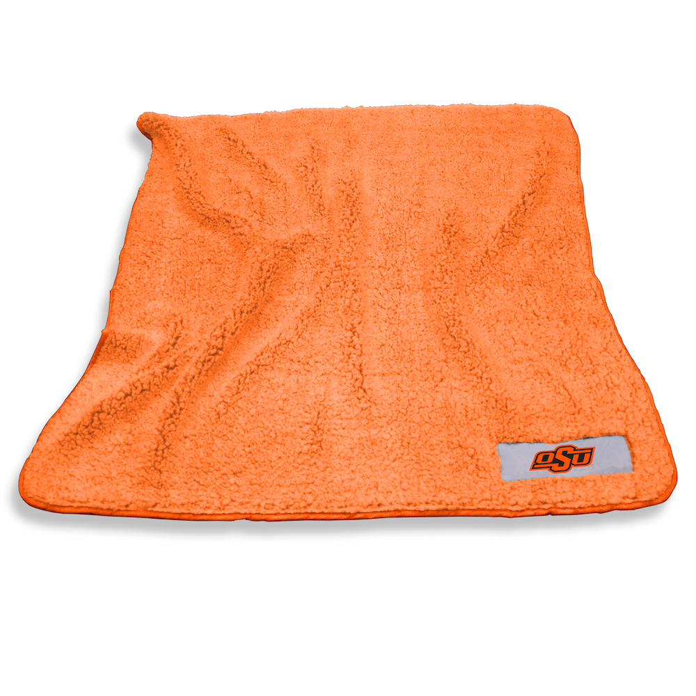 Oklahoma State Cowboys Color Frosty Throw Blanket