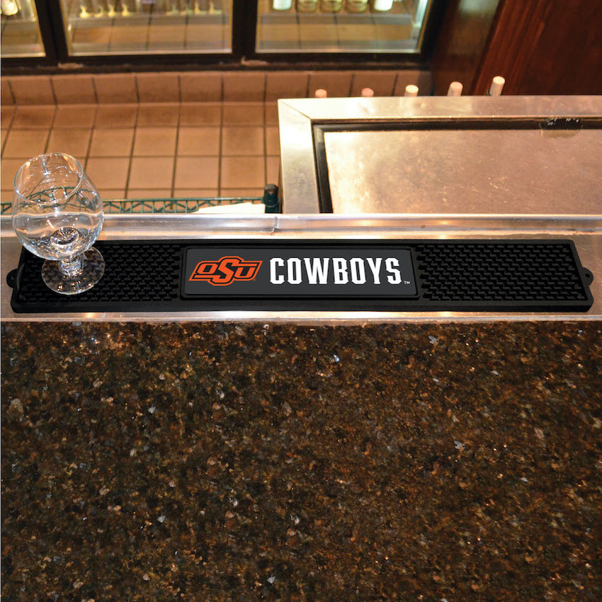 Oklahoma State Cowboys Bar Drink Mat