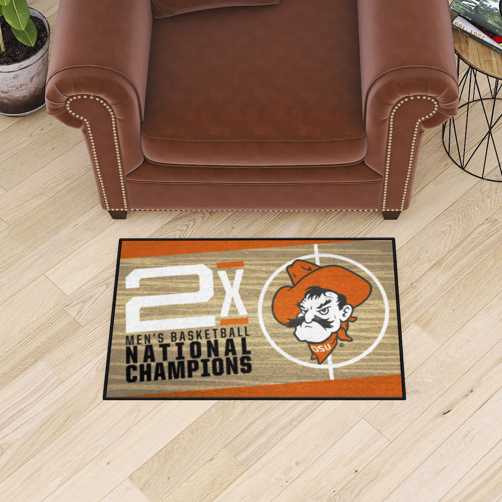 Oklahoma State Cowboys 20 x 30 DYNASTY Starter Floor Mat