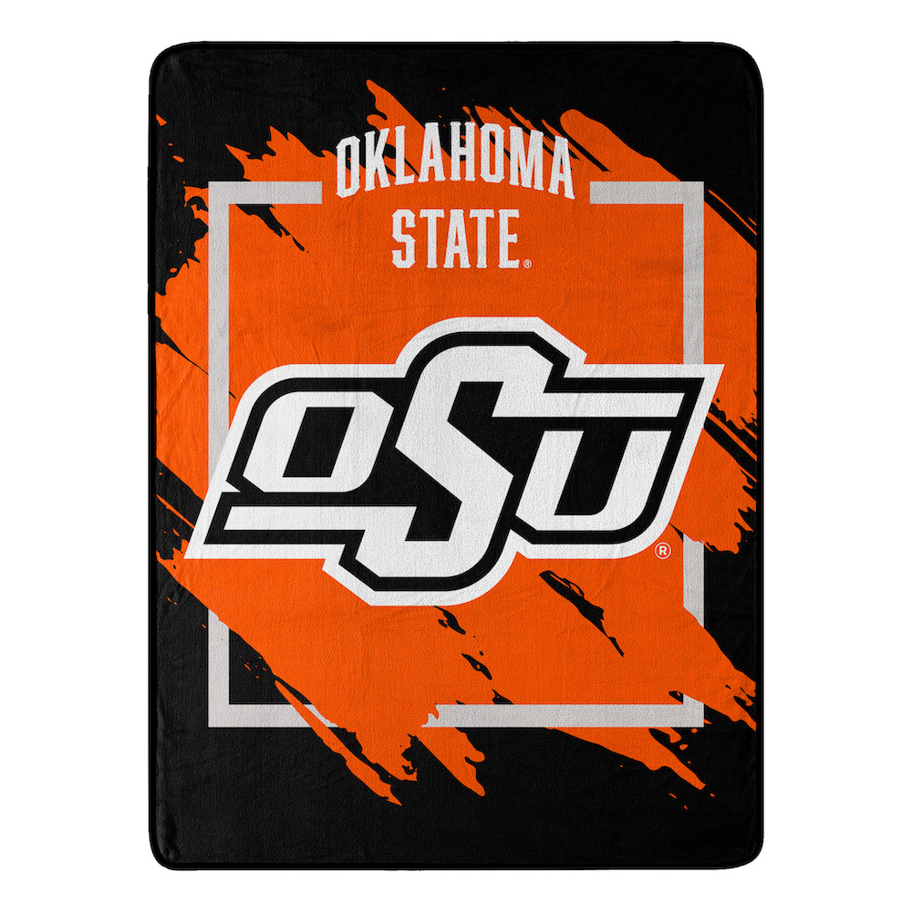 Oklahoma State Cowboys Micro Raschel 50 x 60 Team Blanket