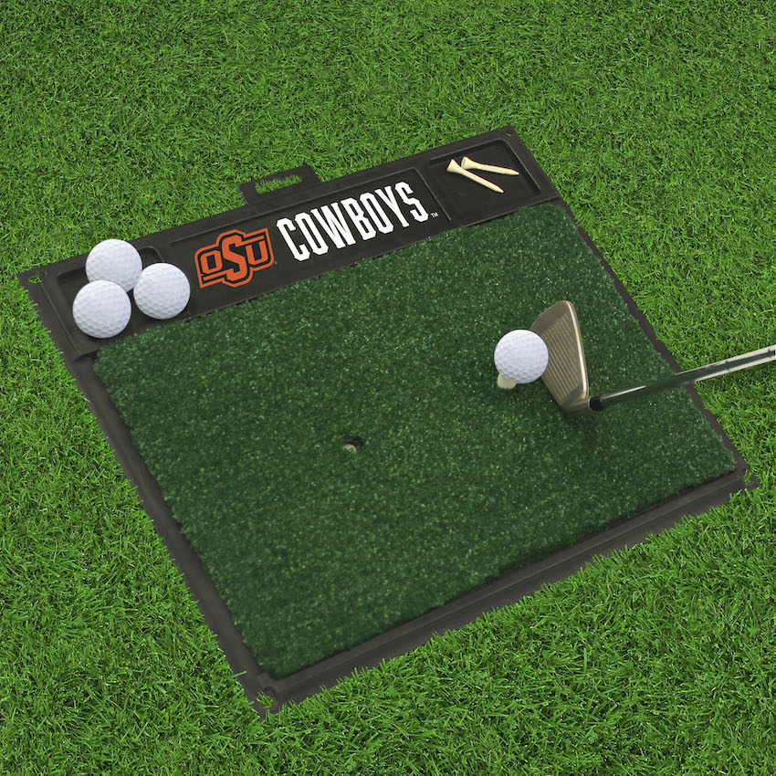 Oklahoma State Cowboys Golf Hitting Mat