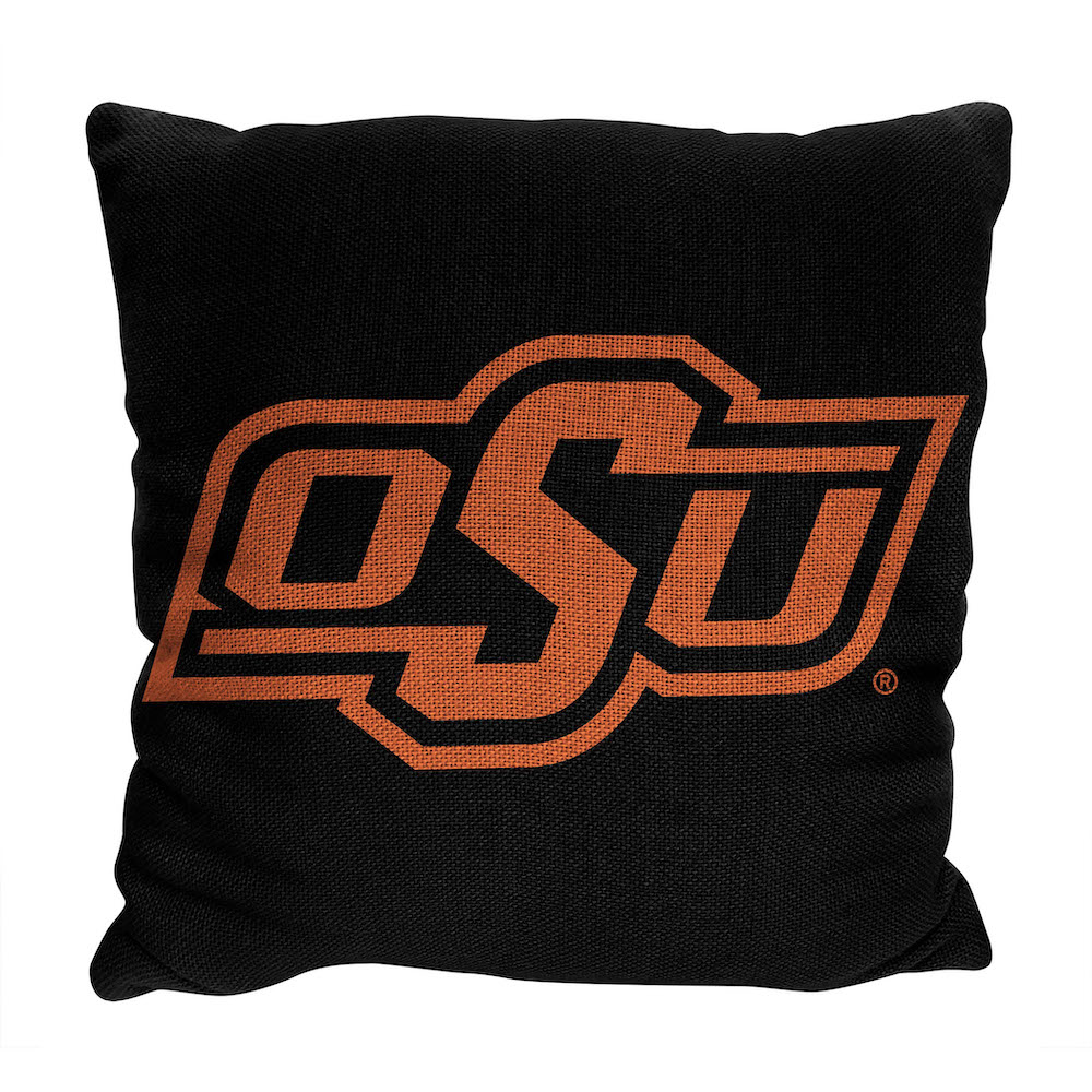 Oklahoma State Cowboys Double Sided INVERT Woven Pillow