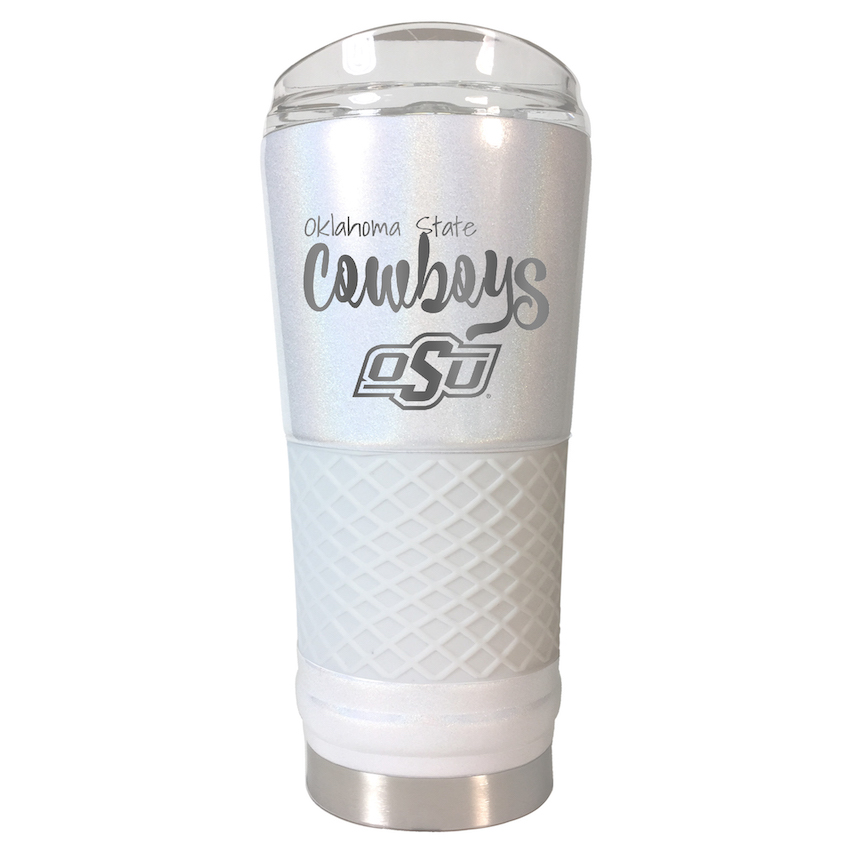 Oklahoma State Cowboys 24 oz OPAL Draft Travel Tumbler