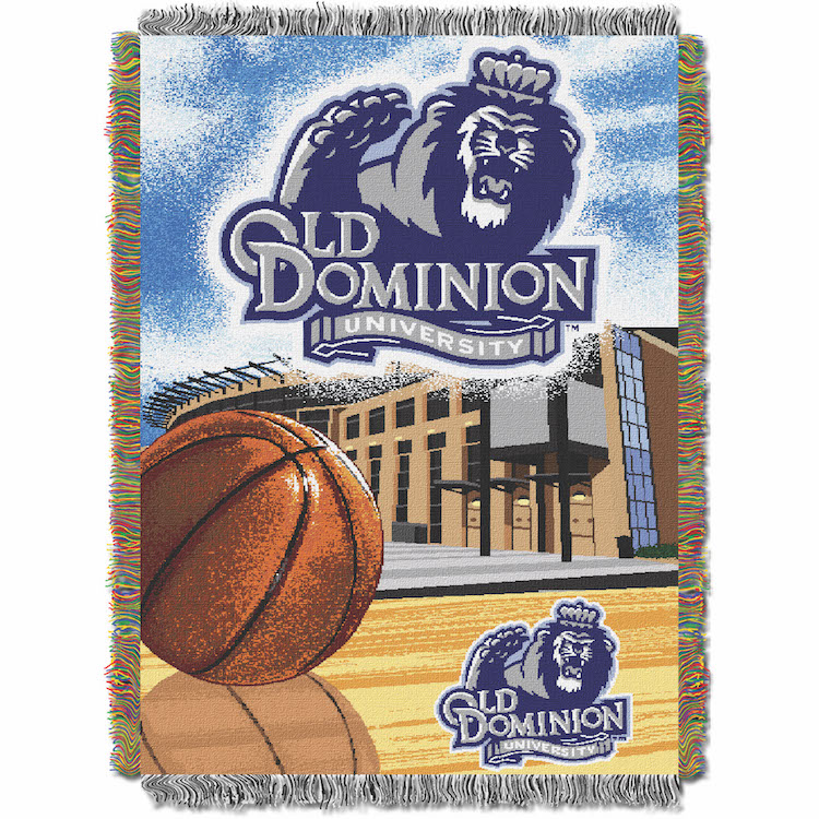 Old Dominion Monarchs Home Field Advantage Series Tapestry Blanket 48 x 60