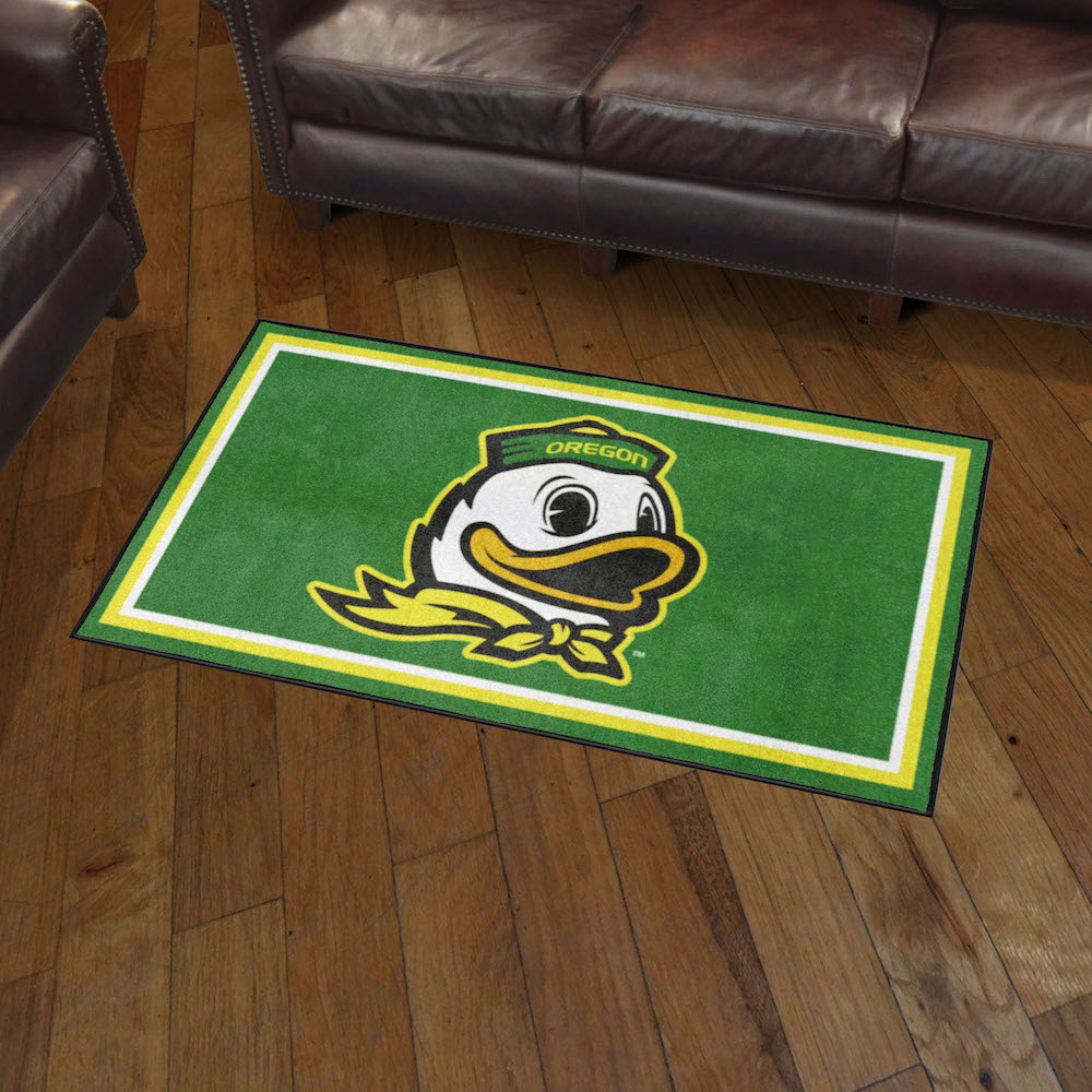 Oregon Ducks 3x5 Area Rug - 2nd Logo