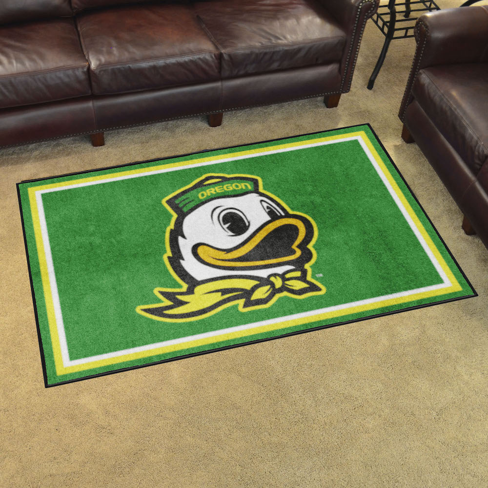 Oregon Ducks 4x6 Area Rug - 2nd Logo