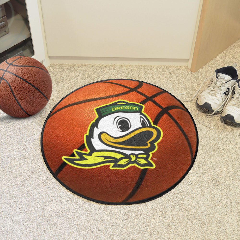 Oregon Ducks BASKETBALL Mat - 2nd Logo