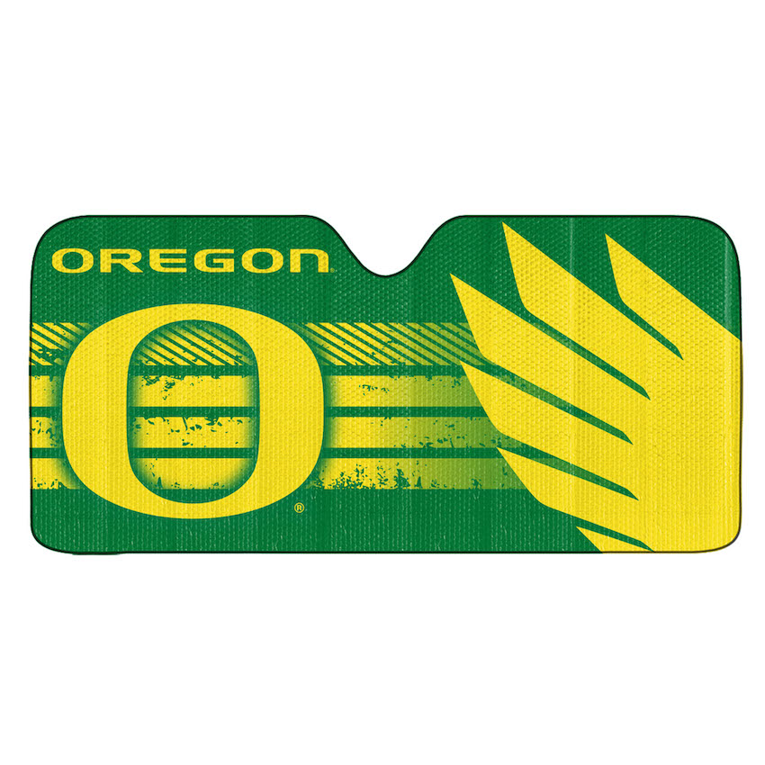 Oregon Ducks AutoShade Folding Windshield Cover