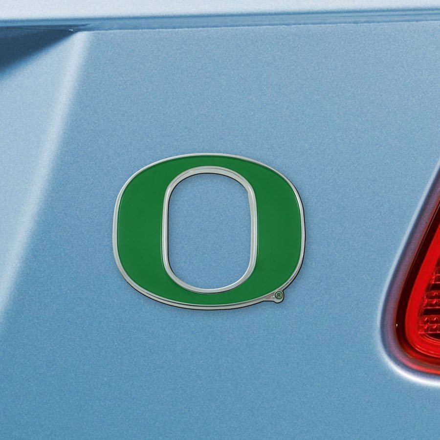 Oregon Ducks Color Metal Auto Emblem