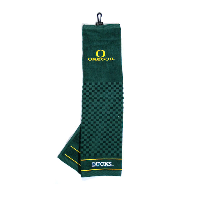 Oregon Ducks Embroidered Golf Towel