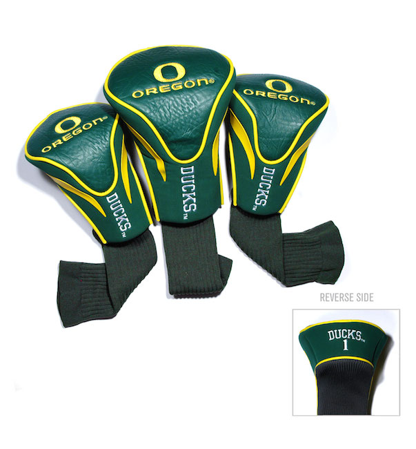 Oregon Ducks 3 Pack Contour Headcovers