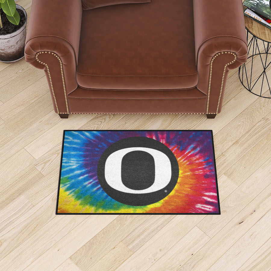 Oregon Ducks TIE-DIE 20 x 30 Starter Floor Mat