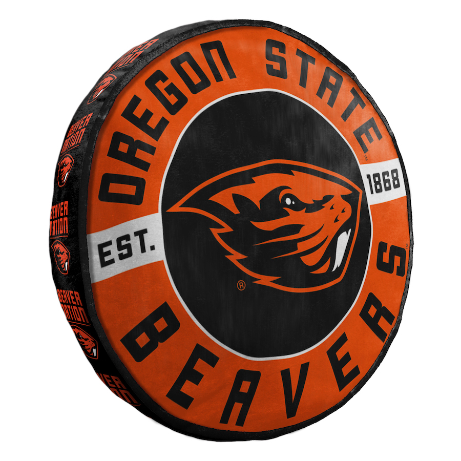 Oregon State Beavers Travel Cloud Pillow - 15 inch