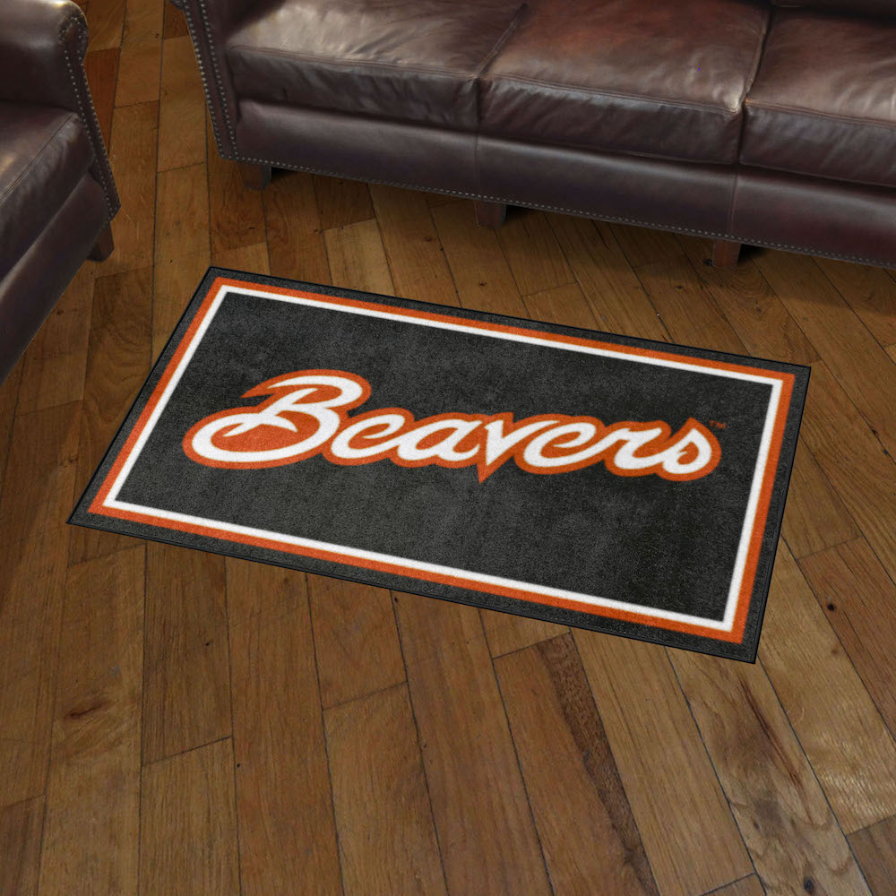 Oregon State Beavers 3x5 Area Rug - 2nd Logo