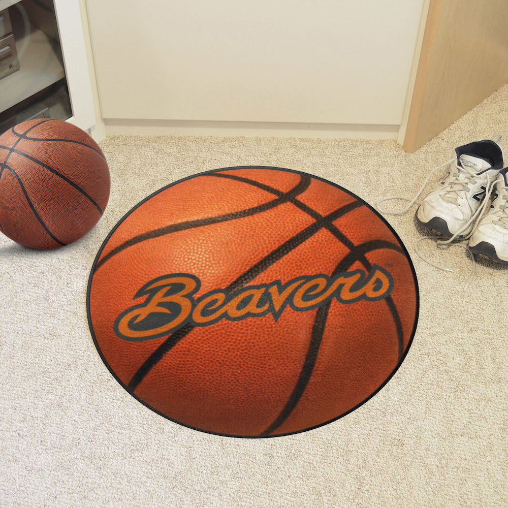 Oregon State Beavers BASKETBALL Mat - 2nd Logo